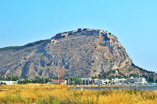 The rock of Palamidi
